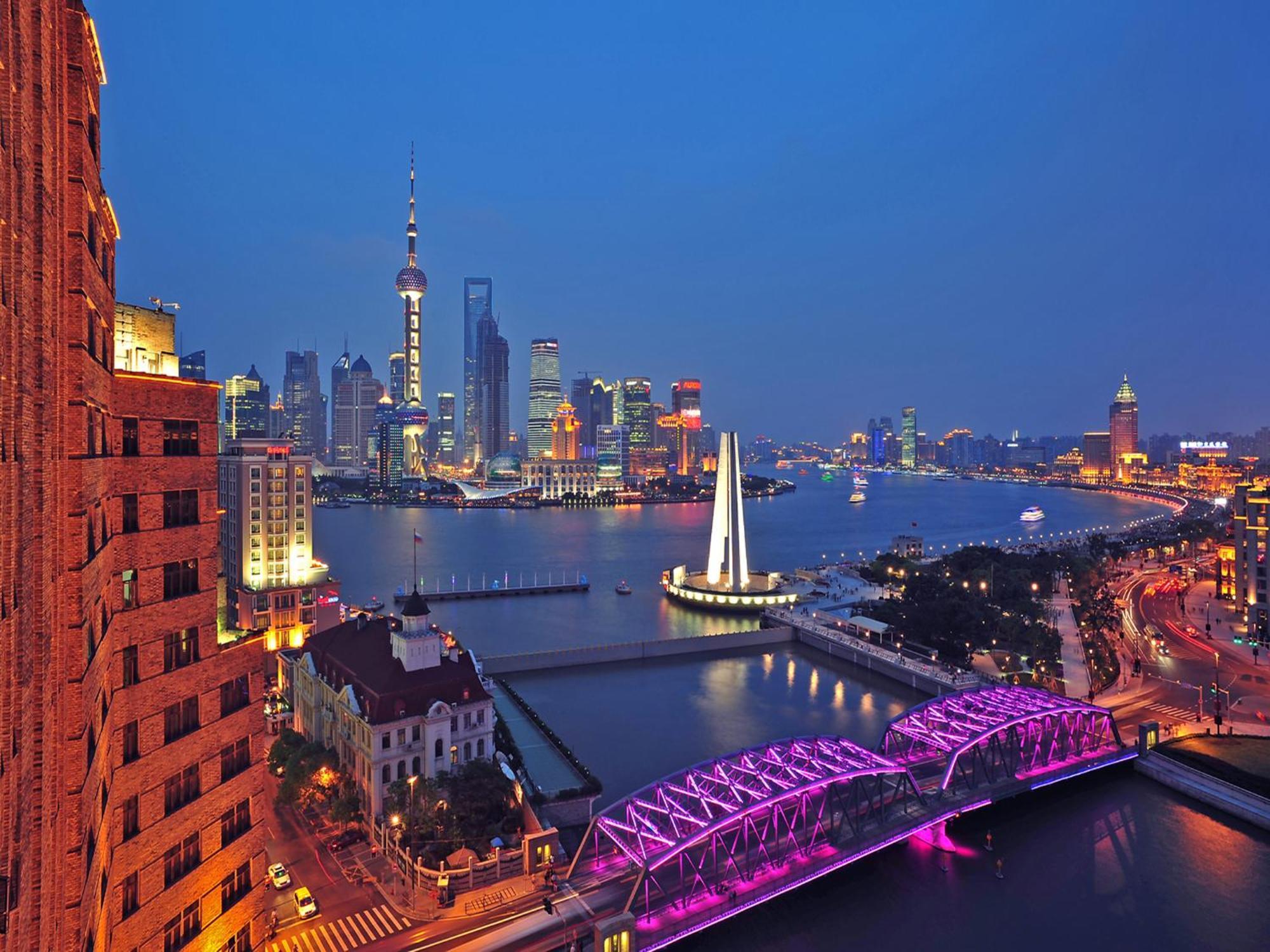 Broadway Mansions Hotel - On The Bund Shanghai Eksteriør bilde