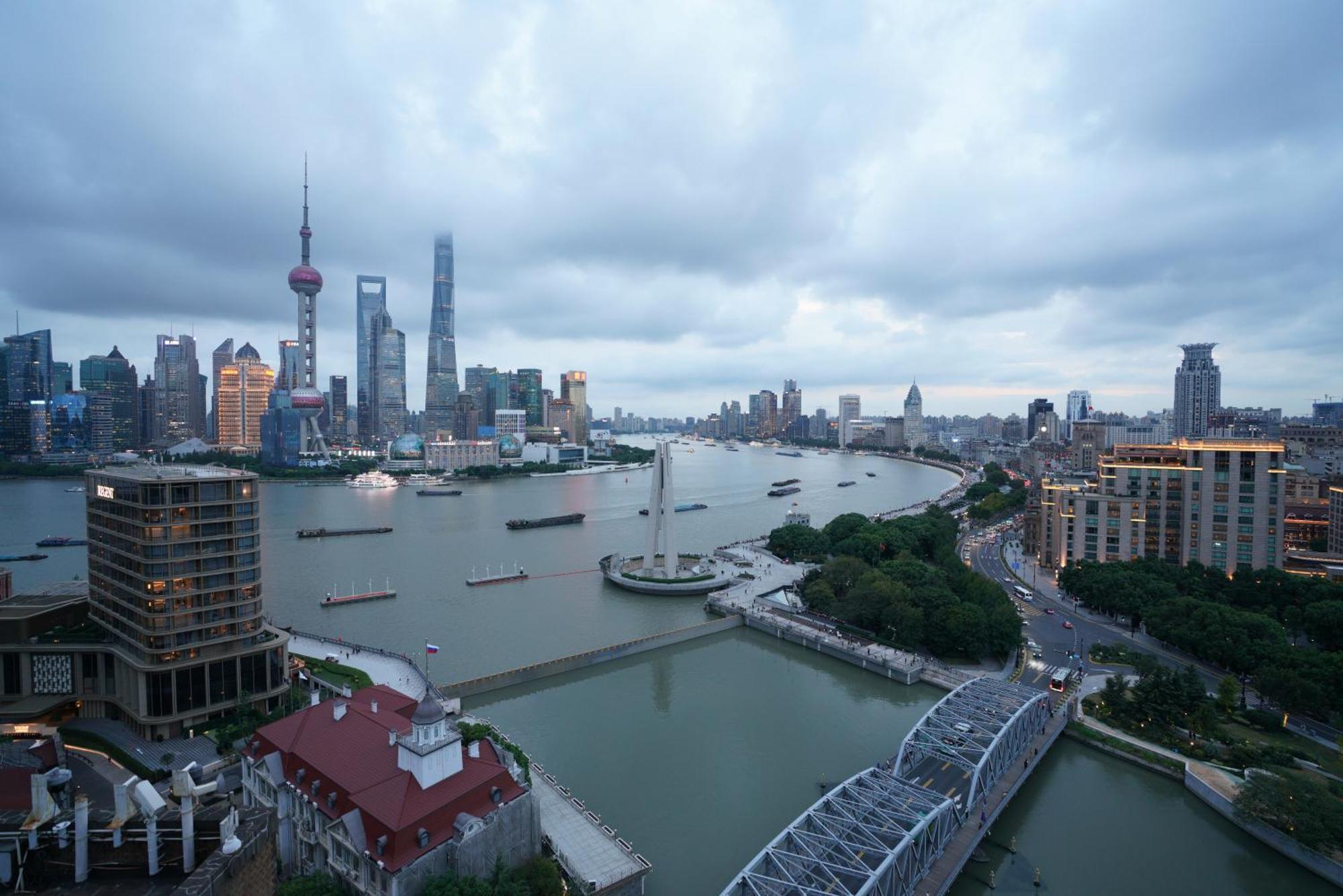 Broadway Mansions Hotel - On The Bund Shanghai Eksteriør bilde